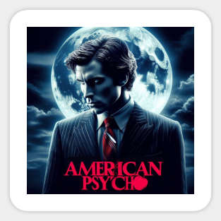 American Psycho Sticker